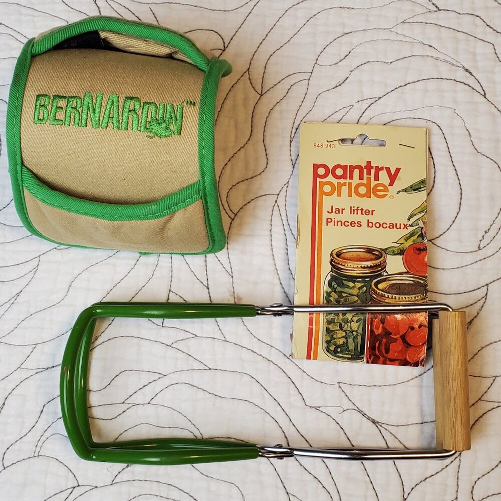 Bernardin Secure Grip Hot Jar Handler & Pantry Pride Jar Lifter